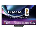 HISENSE U7Q PRO 85" Mini LED 4K 165Hz Smart AI TV with Freely - 85U7QTUK PRO