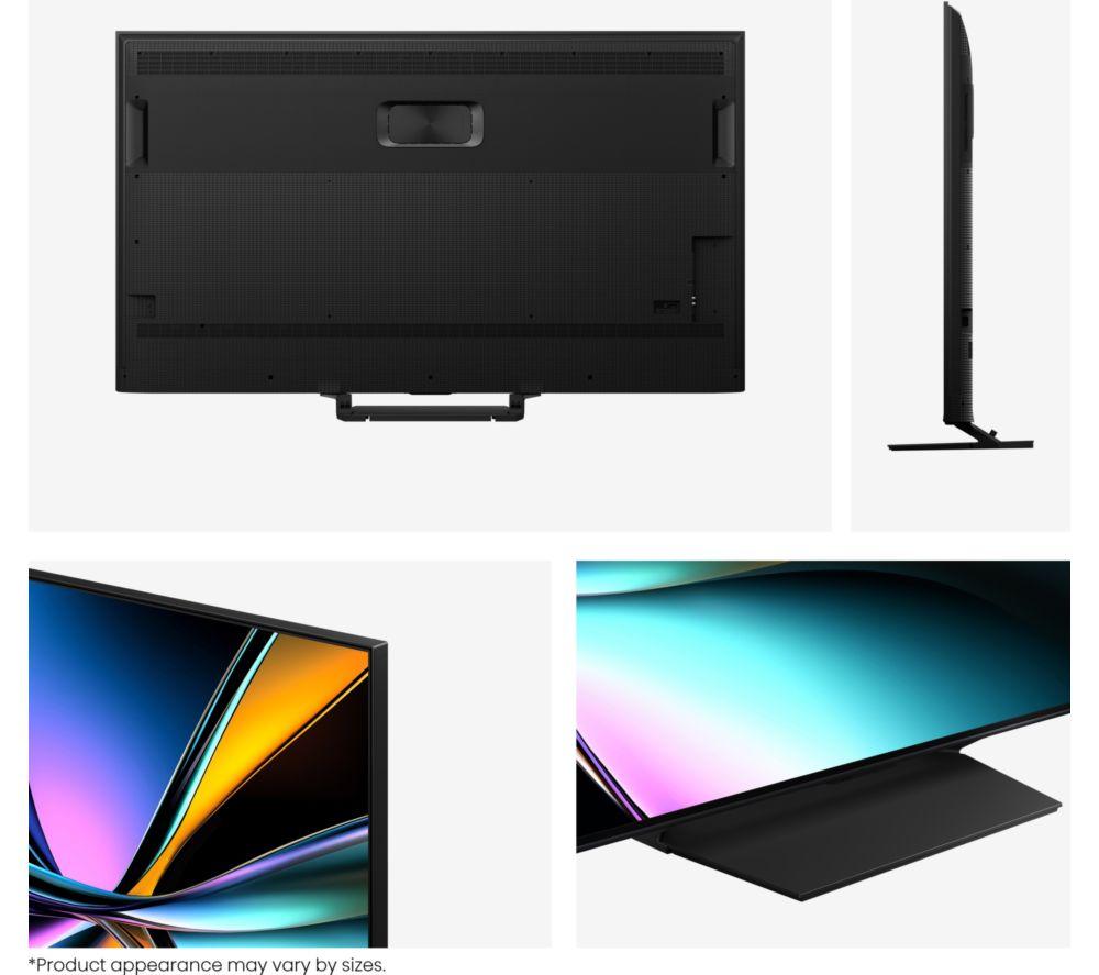 HISENSE U7Q PRO 85" Mini LED 4K 165Hz Smart AI TV with Freely - 85U7QTUK PRO