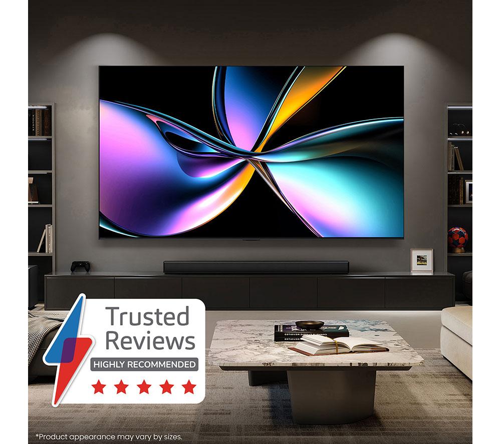 HISENSE U7Q PRO 85" Mini LED 4K 165Hz Smart AI TV with Freely - 85U7QTUK PRO