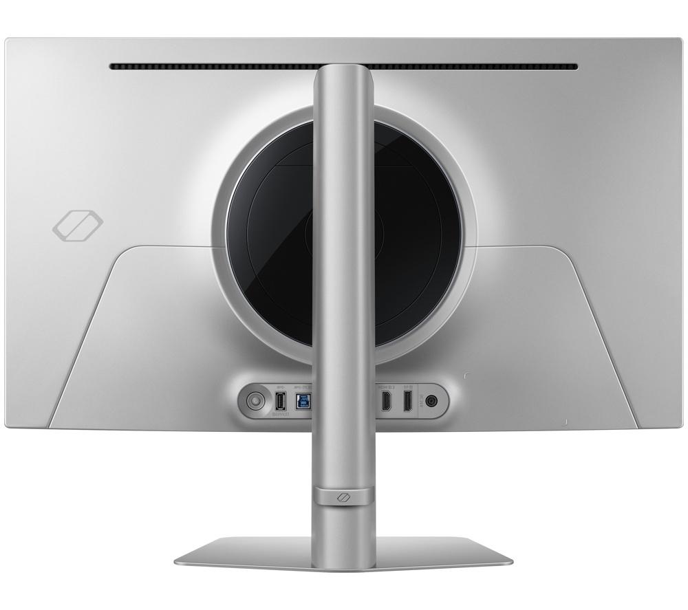 SAMSUNG Odyssey G8 LS27FG810SUXXU 4K Ultra HD 27" QD-OLED Gaming-Monitor – Silber