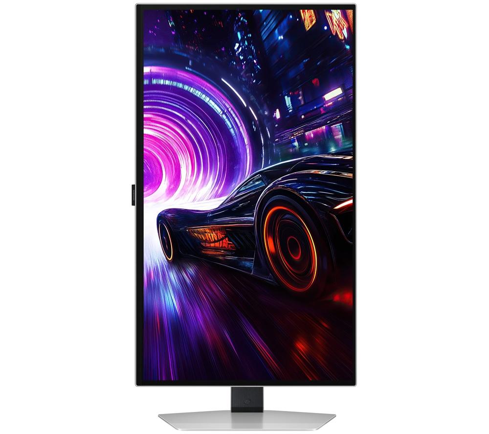 SAMSUNG Odyssey G8 LS27FG810SUXXU 4K Ultra HD 27" QD-OLED Gaming-Monitor – Silber