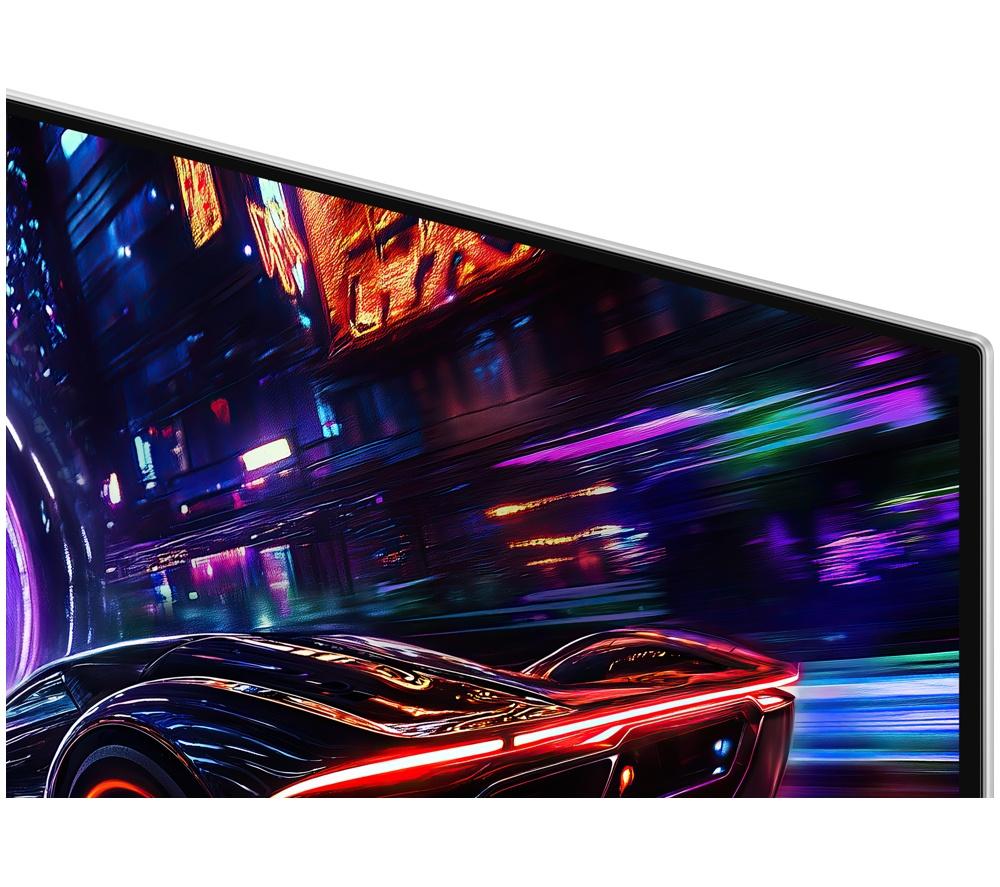 SAMSUNG Odyssey G8 LS27FG810SUXXU 4K Ultra HD 27" QD-OLED Gaming-Monitor – Silber