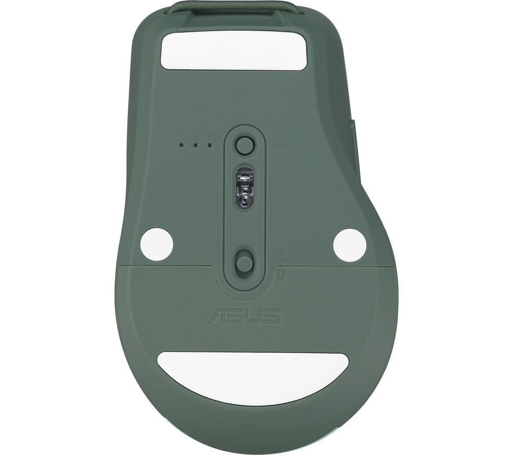 ASUS SmartO MD200 Silent Plus Wireless Optical Mouse - Green