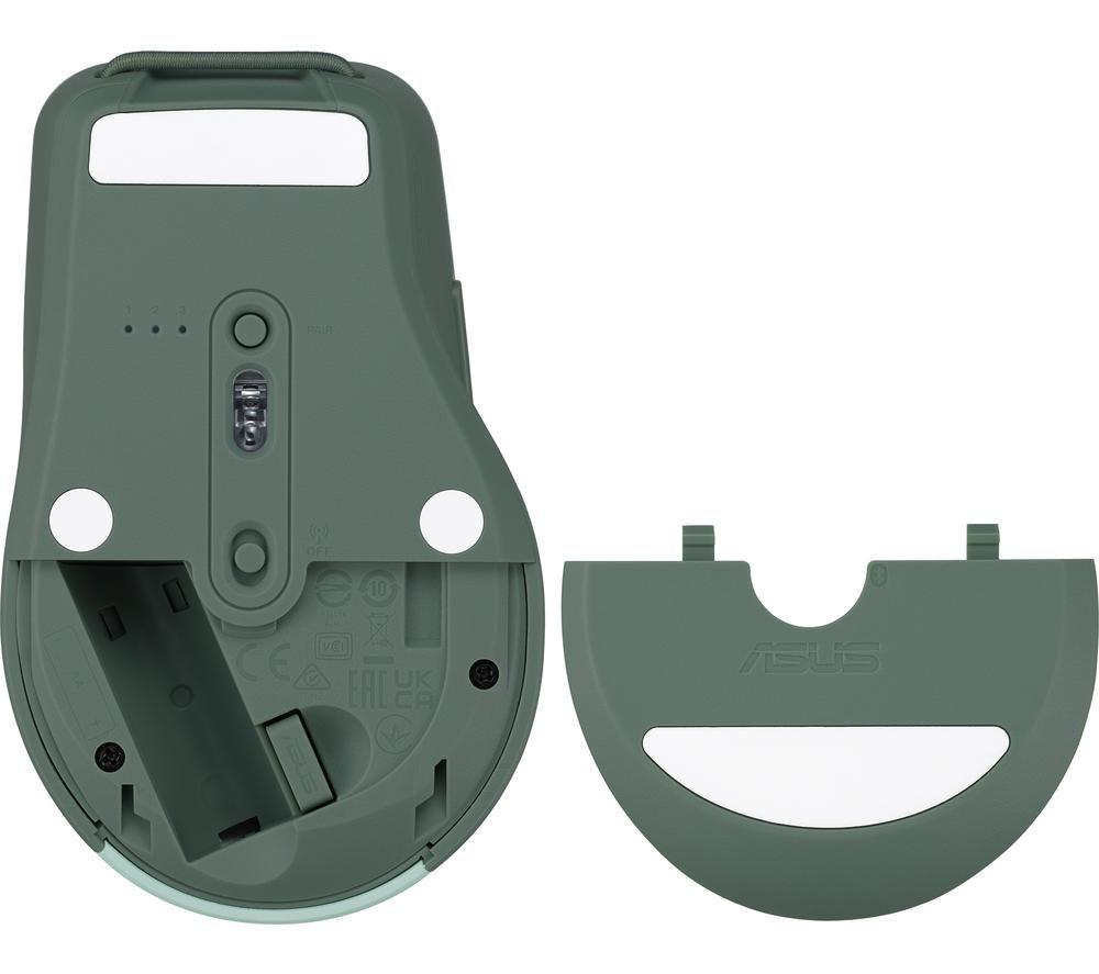 ASUS SmartO MD200 Silent Plus Wireless Optical Mouse - Green