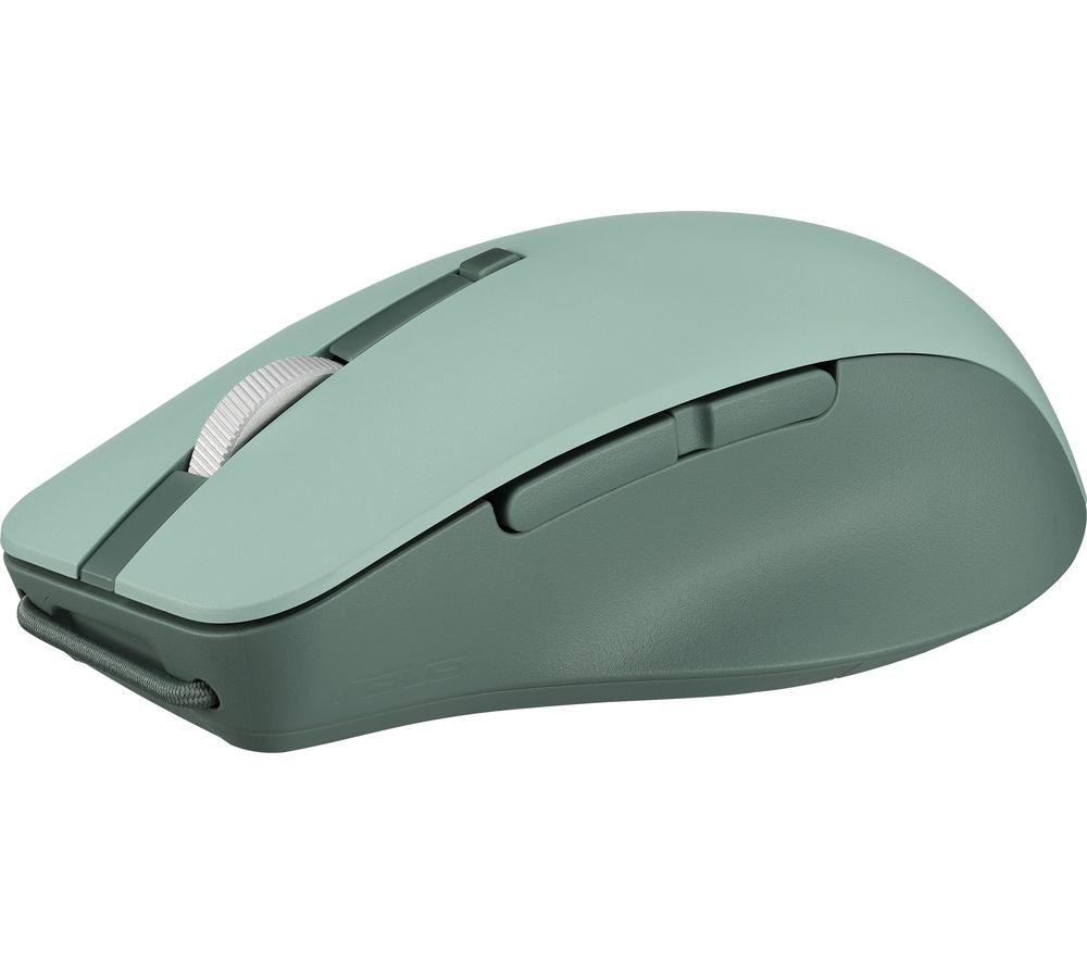 ASUS SmartO MD200 Silent Plus Wireless Optical Mouse - Green
