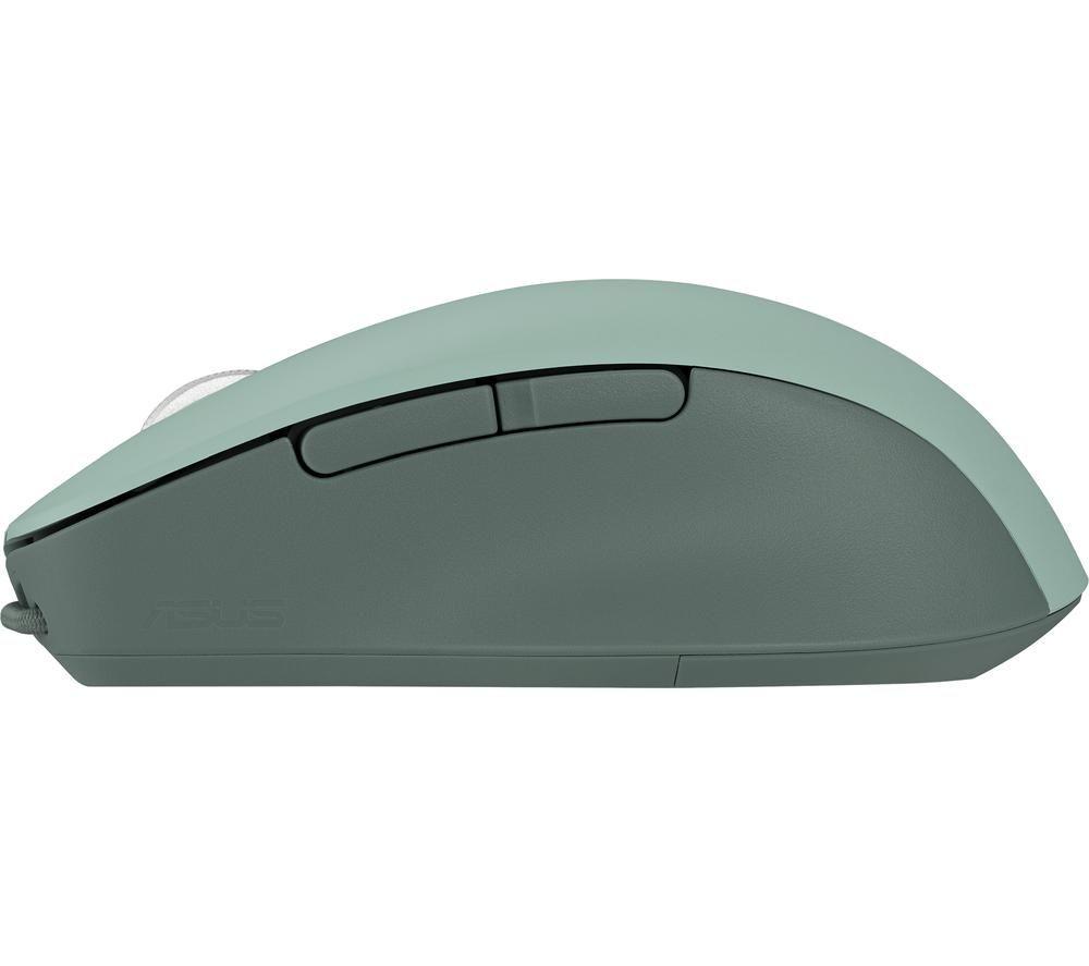 ASUS SmartO MD200 Silent Plus Wireless Optical Mouse - Green