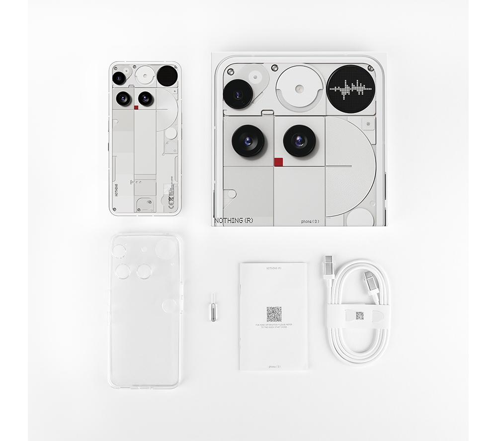 NOTHING Phone (3) - 256 GB, White