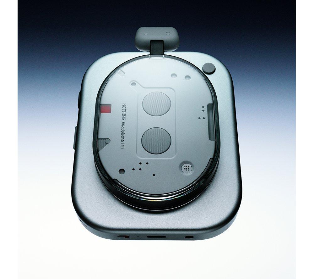 NOTHING Headphone (1) Wireless Bluetooth Noise-Cancelling Headphones - White