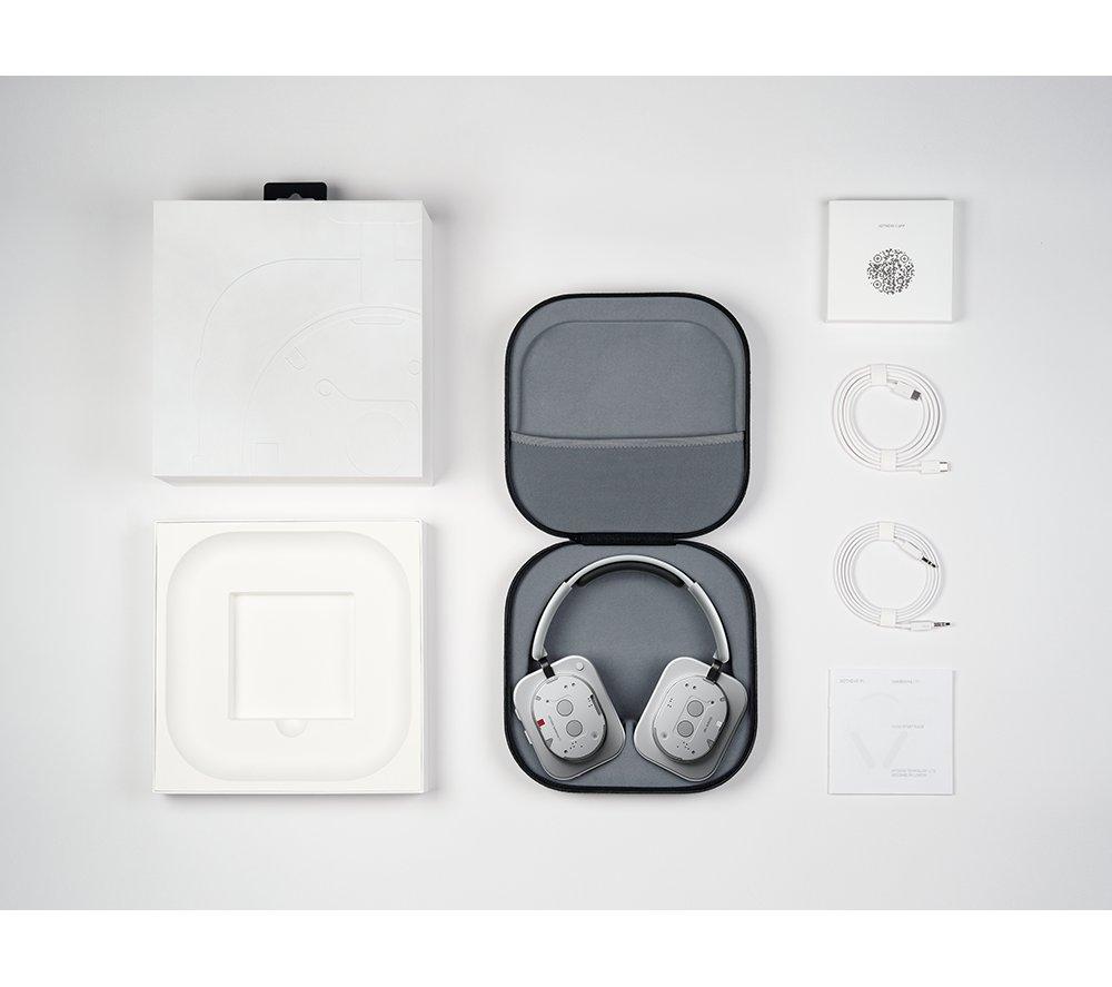 NOTHING Headphone (1) Wireless Bluetooth Noise-Cancelling Headphones - White