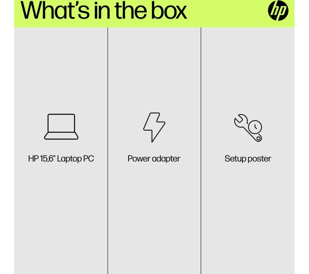Portátil HP 15-fd0554sa de 15,6" - Intel® Core™ i5, SSD de 256 GB, negro azabache
