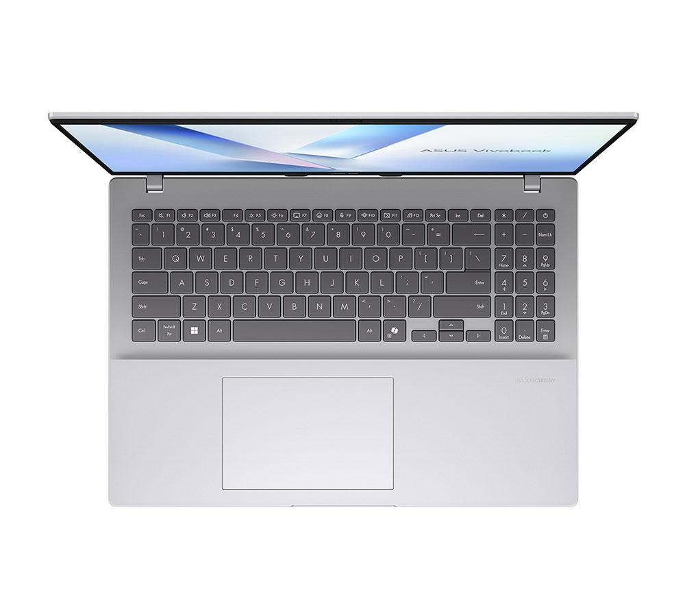ASUS Vivobook 16 M1607KA portátil de 16", Copilot+ PC - AMD Ryzen AI 5, SSD de 512 GB, Cool Silver