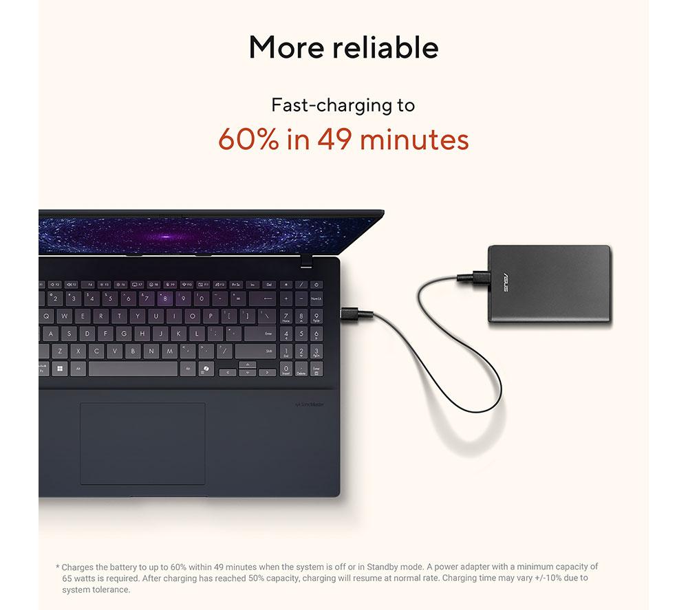 ASUS Vivobook 16 M1607KA portátil de 16", Copilot+ PC - AMD Ryzen AI 5, SSD de 512 GB, Cool Silver