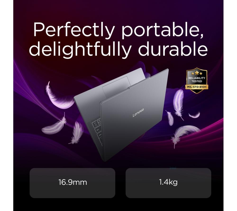 Portátil LENOVO IdeaPad Slim 3 de 14" - Intel® Core™ i5, SSD de 512 GB, gris luna