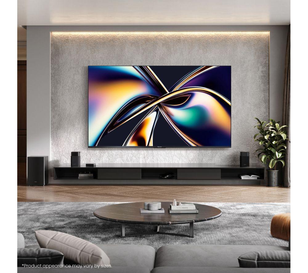 HISENSE U8Q 55" Mini LED 4K 165Hz Smart AI TV with Freely - 55U8QTUK