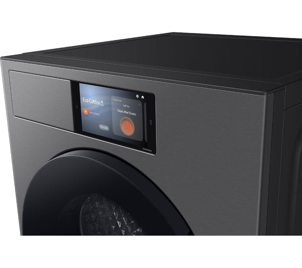 SAMSUNG Series 9 AI Home DV90F09F4SU1 9 kg Heat Pump Tumble Dryer - Dark Steel