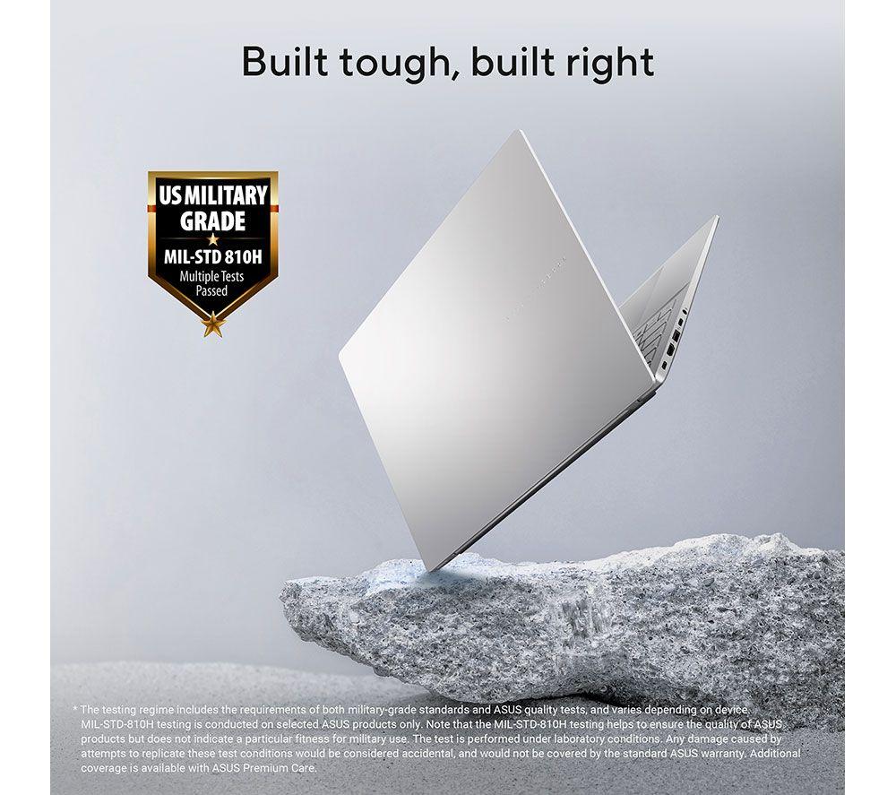 Portátil ASUS Vivobook S16 OLED S3607CA de 16", PC - Intel® Core™ Ultra 5, SSD de 1 TB, Plata