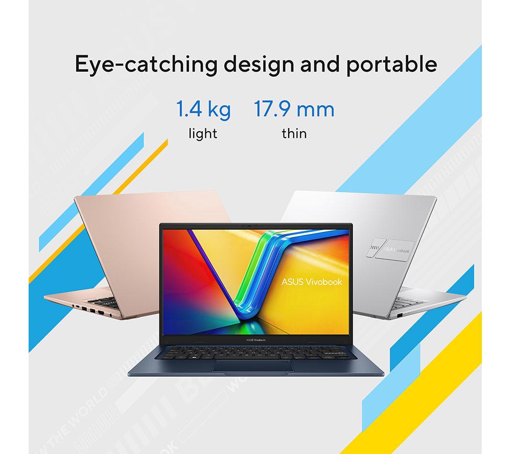 ASUS Vivobook 14 X1404VA portátil de 14" - Intel® Core™ i3, SSD de 512 GB, plata
