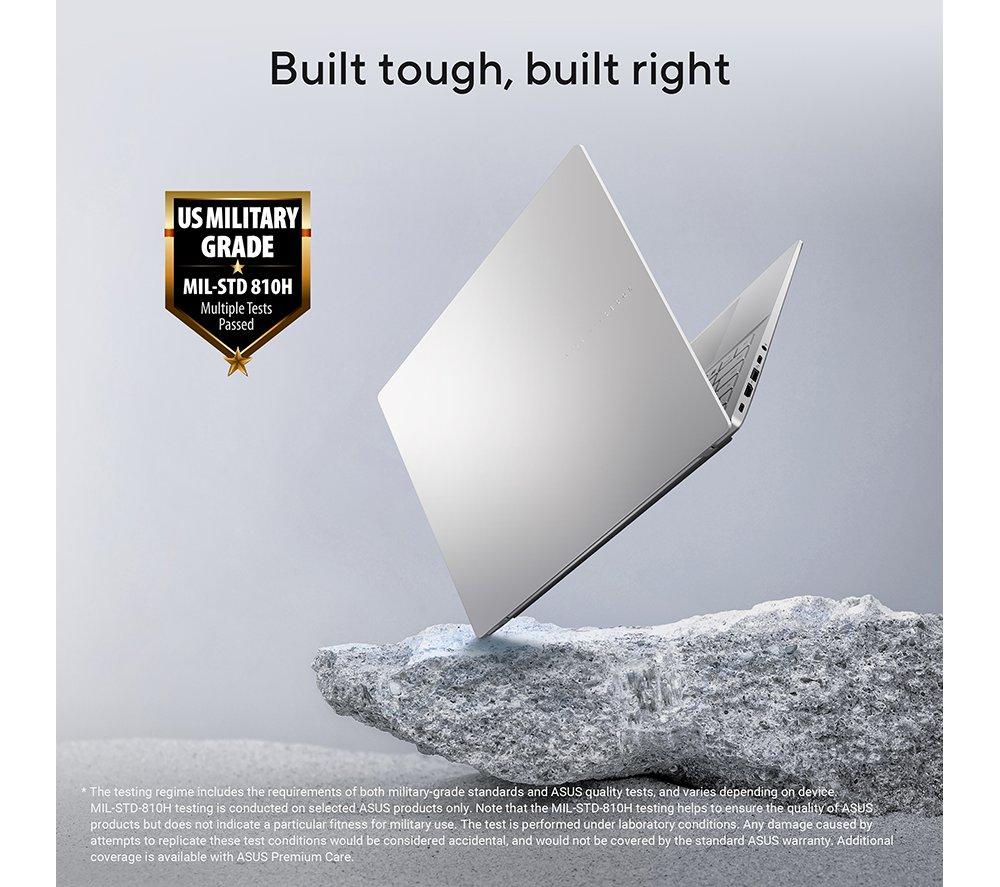 Portátil ASUS Vivobook S16 OLED S3607CA de 16" - Intel® Core™ Ultra 7, SSD de 1 TB, Plateado
