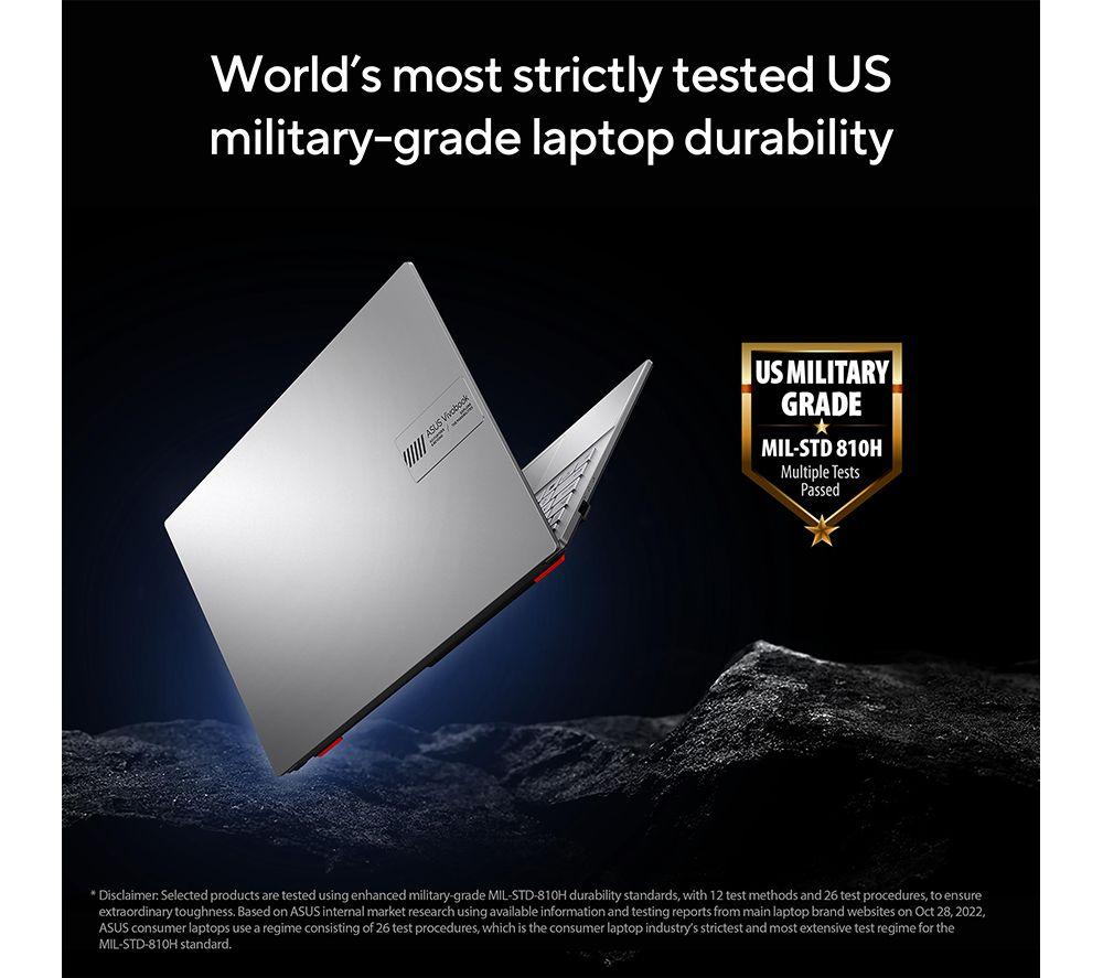 ASUS Vivobook Go 15 E1504FA 15.6" Laptop - AMD Ryzen 3, 512 GB SSD, Silver