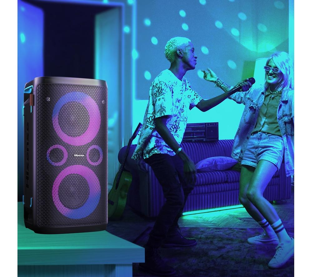 Altavoz de fiesta Megasound Bluetooth HISENSE Party Storm - Negro