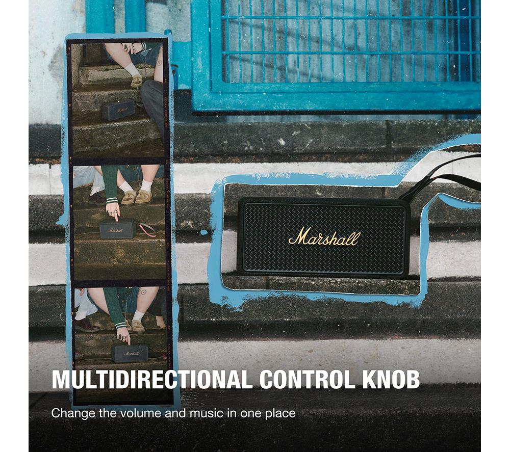 Altavoz portátil Bluetooth MARSHALL Middleton II - Negro y latón