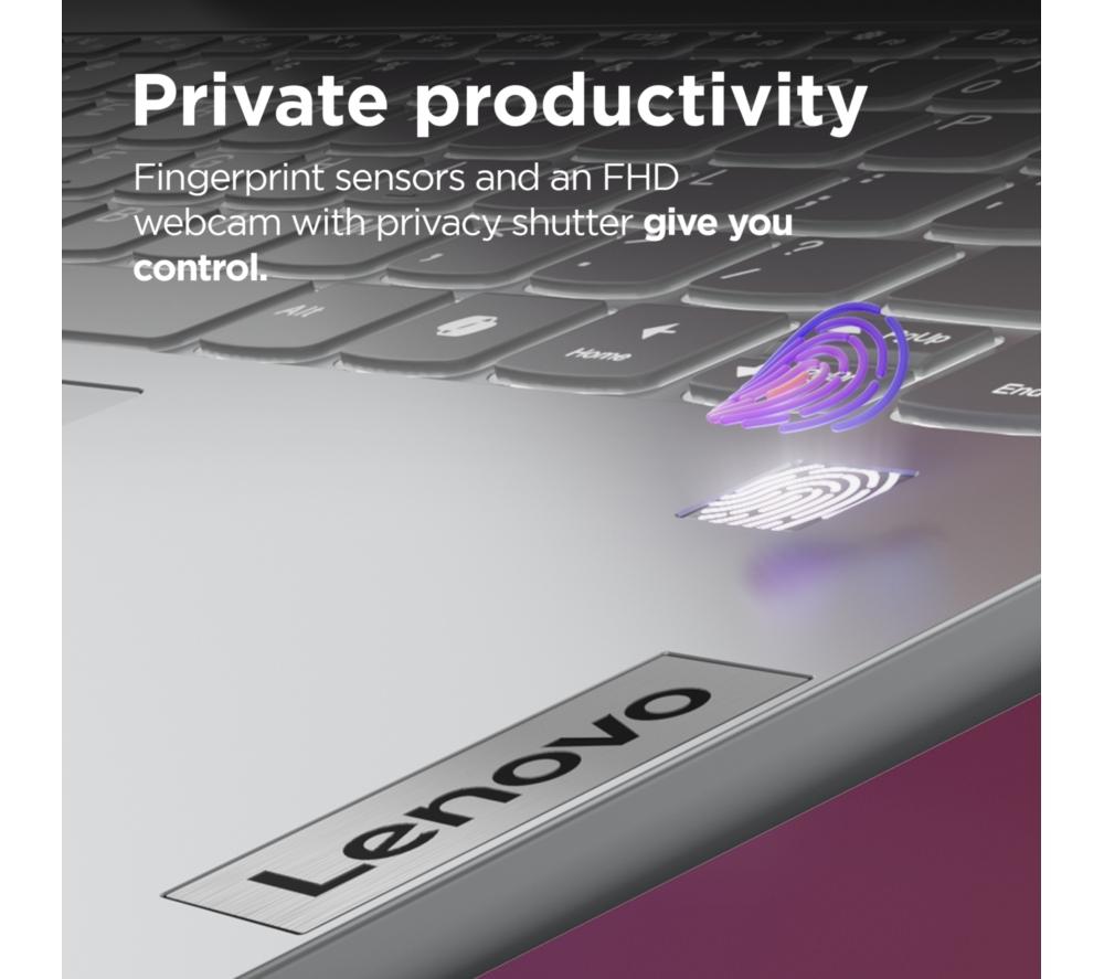 Portátil 2 en 1 LENOVO IdeaPad 5 de 14", CoPilot+ PC - Intel® Core™ Ultra 7, 1 TB SSD, gris luna
