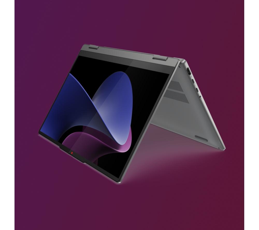 Portátil 2 en 1 LENOVO IdeaPad 5 de 14", CoPilot+ PC - Intel® Core™ Ultra 7, 1 TB SSD, gris luna