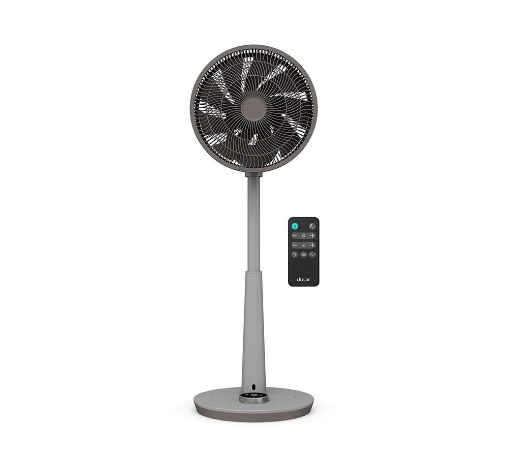 DUUX Whisper 2 13.4" Pedestal Fan - Grey