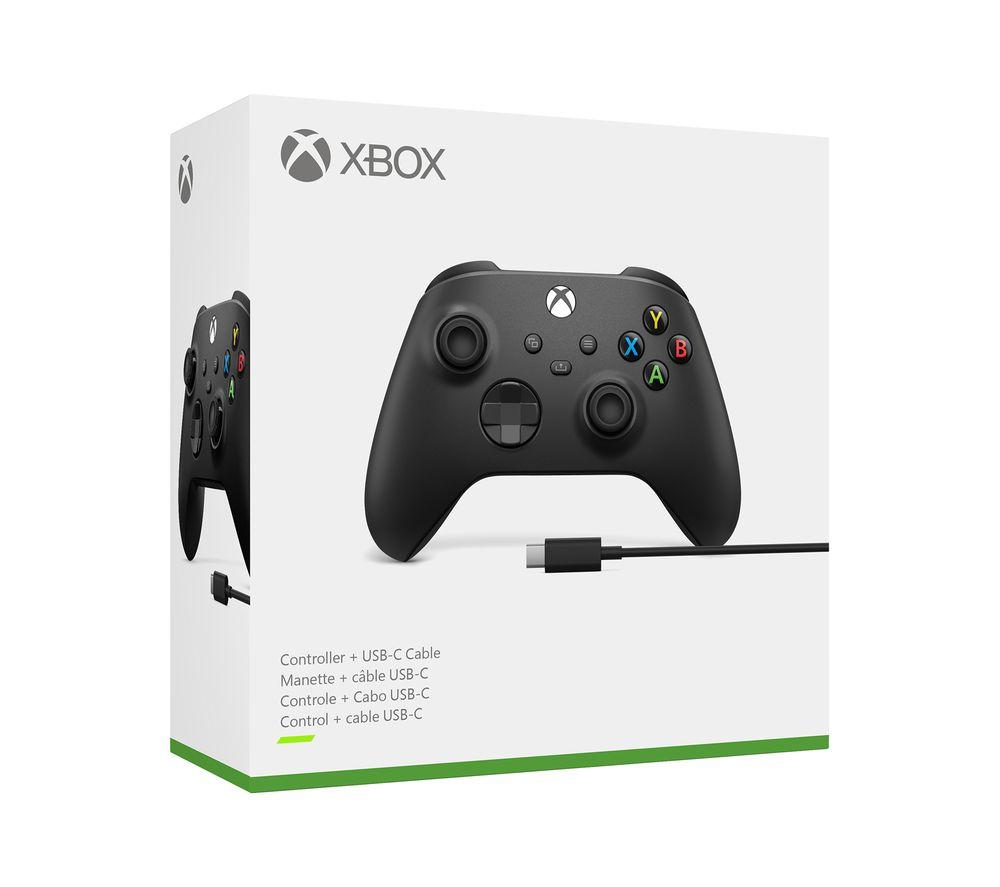 XBOX Wireless Controller with USB Type-C Cable - Carbon Black