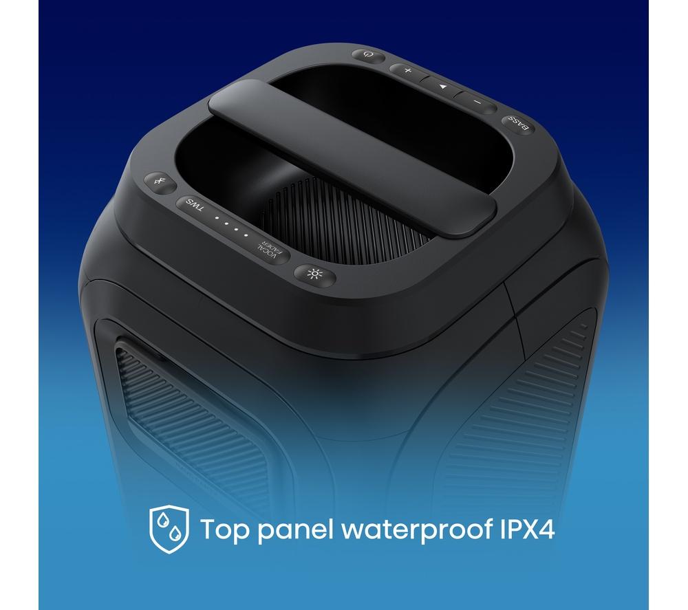 HISENSE Party Rocket 160 Bluetooth Megasound Party Speaker - Black
