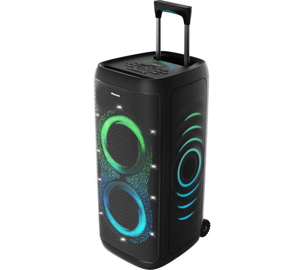 HISENSE Party Thunder Bluetooth Megasound Party Speaker - Black
