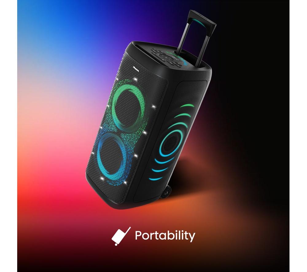 HISENSE Party Thunder Bluetooth Megasound Party Speaker - Black