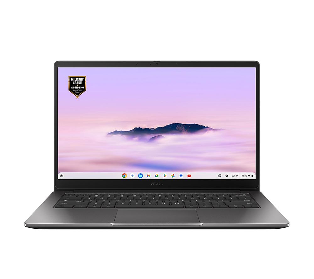 ASUS Chromebook Plus CX14 14"- Intel® Core™ 3, 256 GB eMMC, Grey