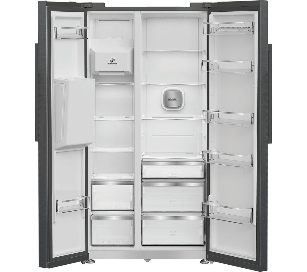 Frigorífico americano HOTPOINT Dual No Frost HPG2 6574W XBR5UK - Inox oscuro