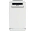 INDESIT Push&Go IN2FD10CS70WUK Slimline Dishwasher - White