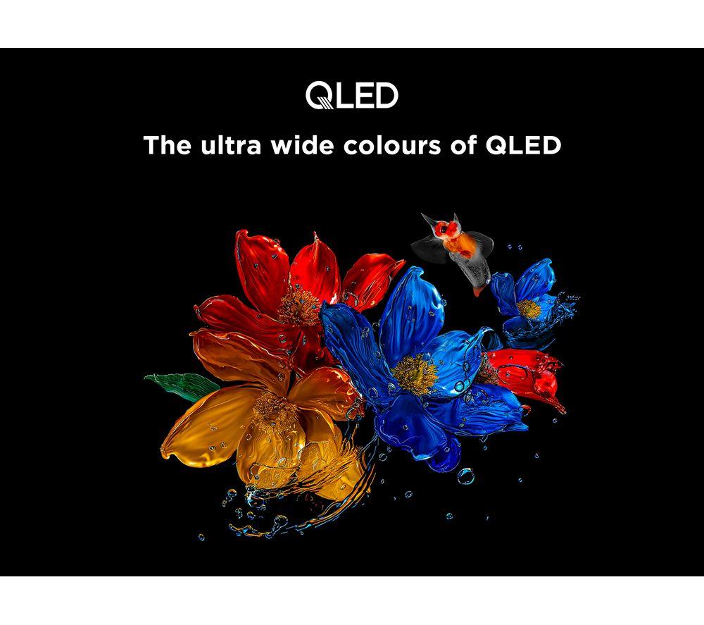 TCL T6C 85" QLED 4K HDR Smart Fire TV with Freely - 85T6C-UK