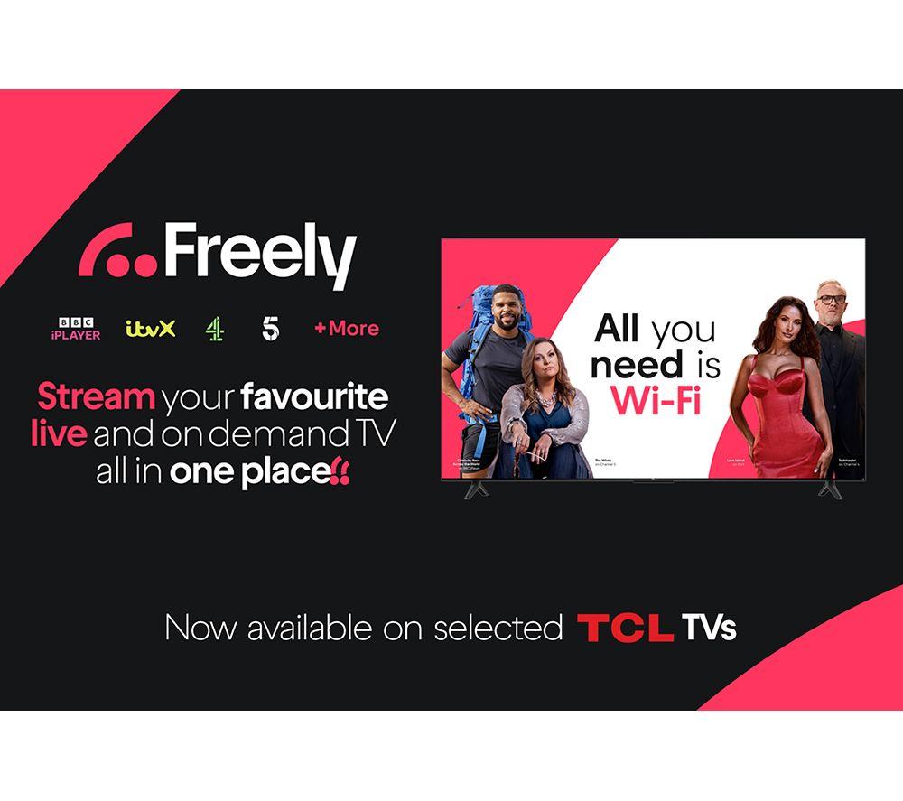 TCL T6C 85" QLED 4K HDR Smart Fire TV with Freely - 85T6C-UK