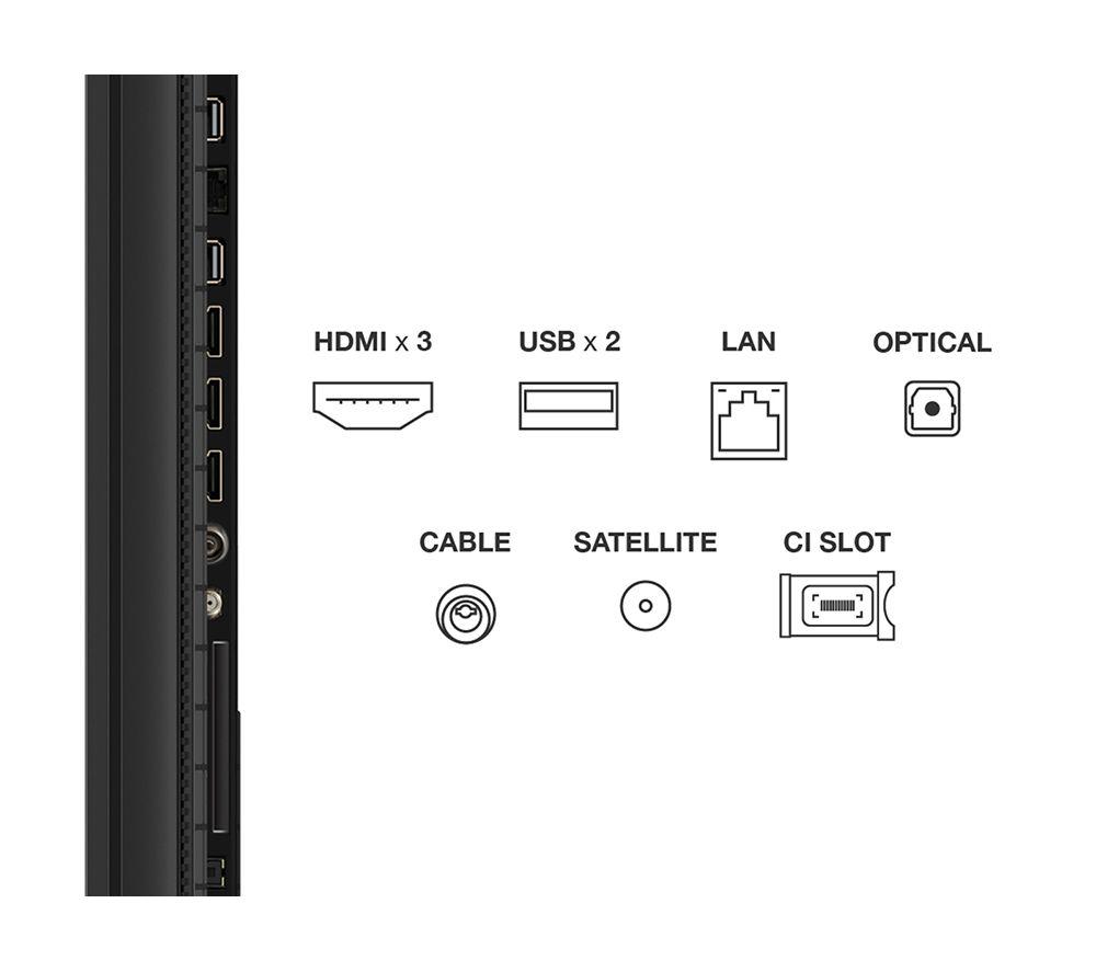 TCL T6C 85" QLED 4K HDR Smart Fire TV with Freely - 85T6C-UK