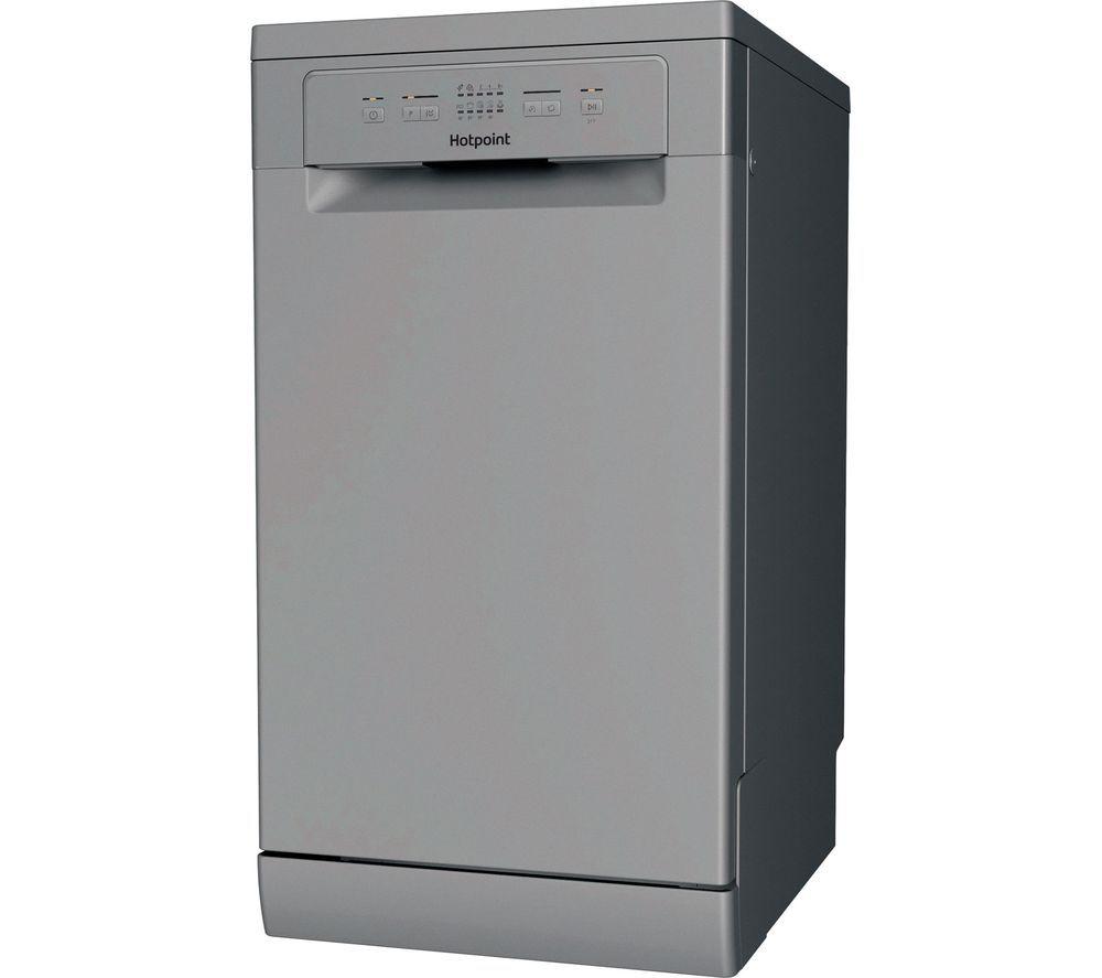 Lavavajillas compacto HOTPOINT HP2FE10CS90SUK - Plata