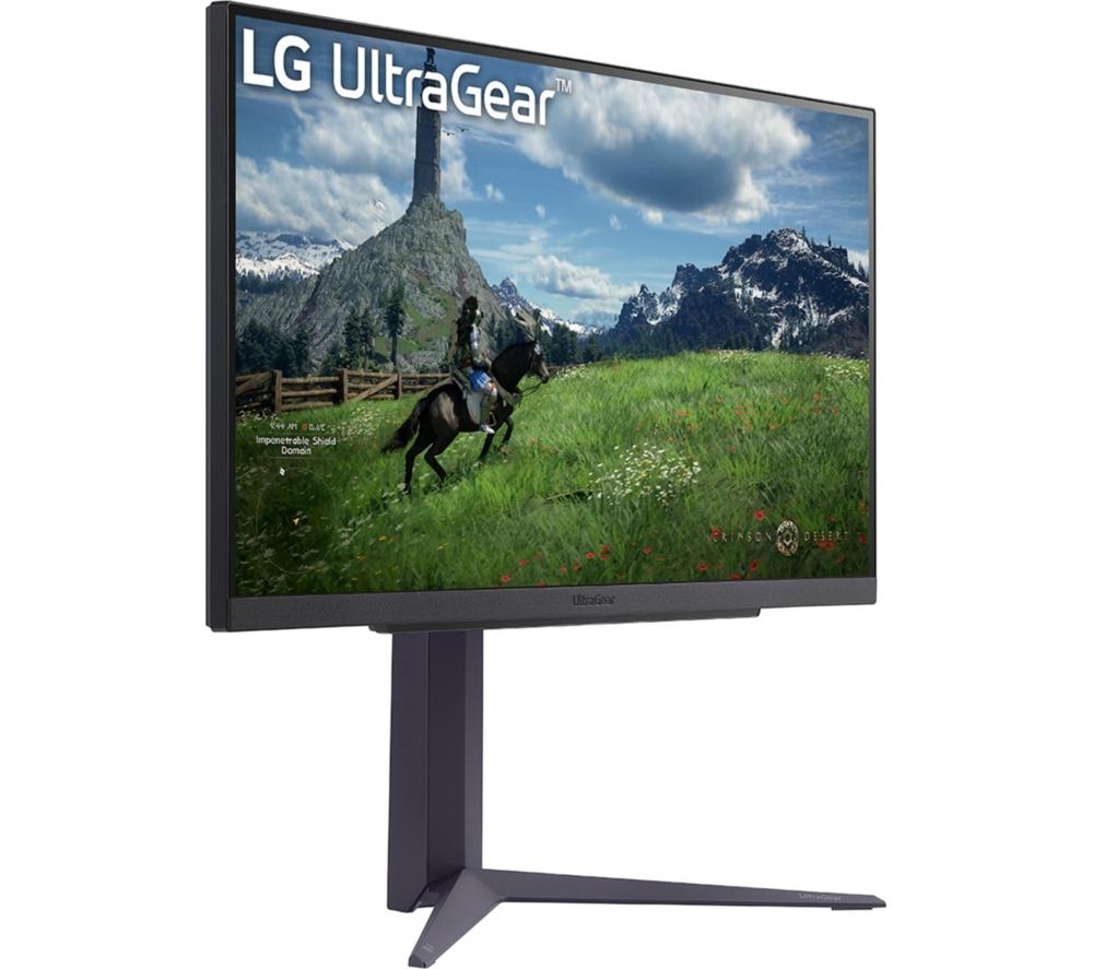 LG UltraGear 27GS85Q-B Quad HD 27" Nano IPS Gaming Monitor - Black