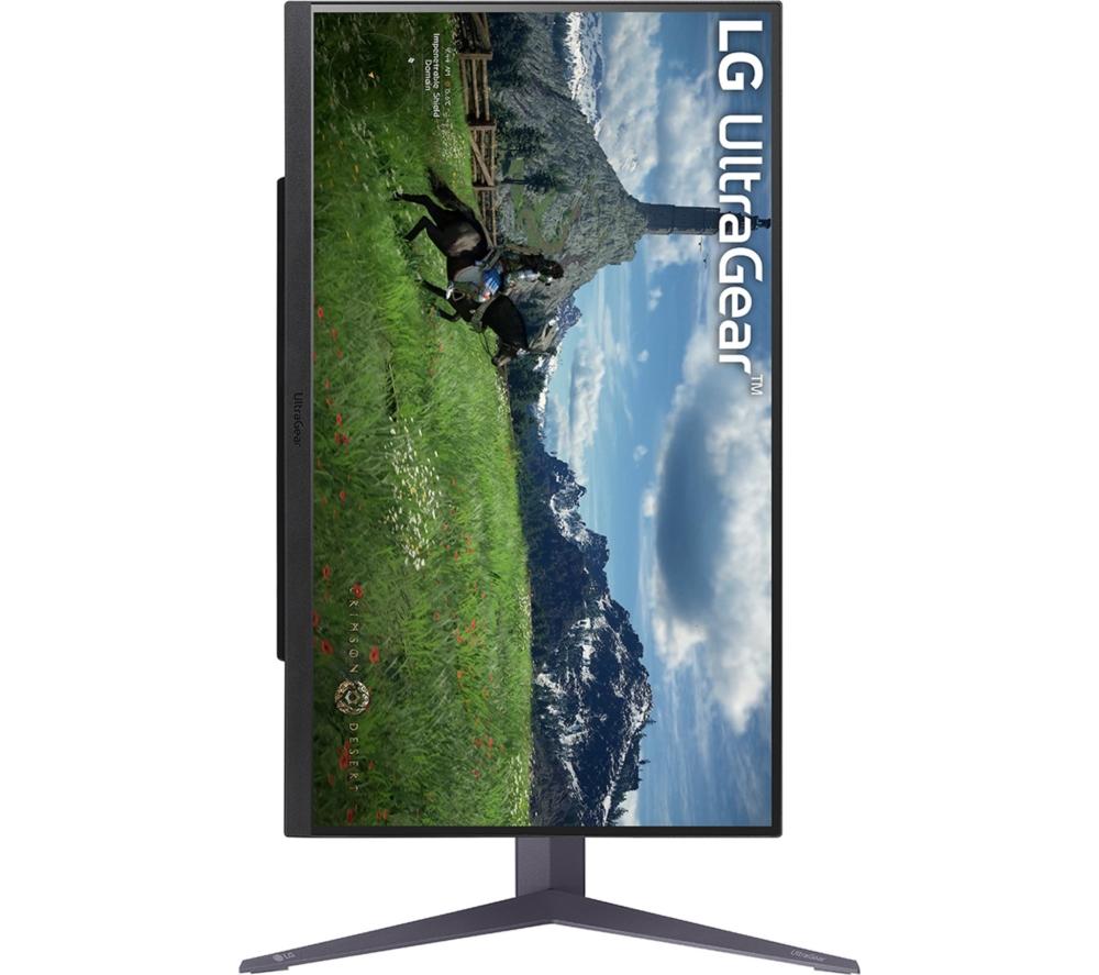 LG UltraGear 27GS85Q-B Quad HD 27" Nano IPS Gaming Monitor - Black