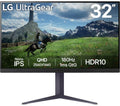LG UltraGear 32GS85Q-B Quad HD 32" Nano IPS Gaming Monitor - Black