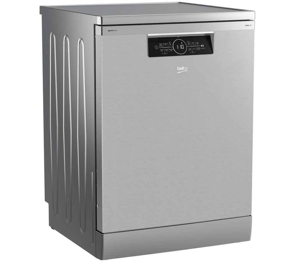 BEKO Pro PowerIntense BDFN36560PFX Full-size WiFi-enabled Dishwasher - Stainless Steel