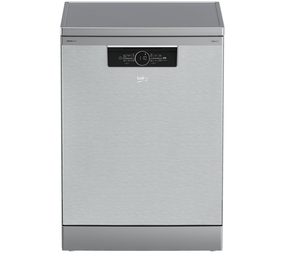 BEKO Pro PowerIntense BDFN36560PFX Full-size WiFi-enabled Dishwasher - Stainless Steel