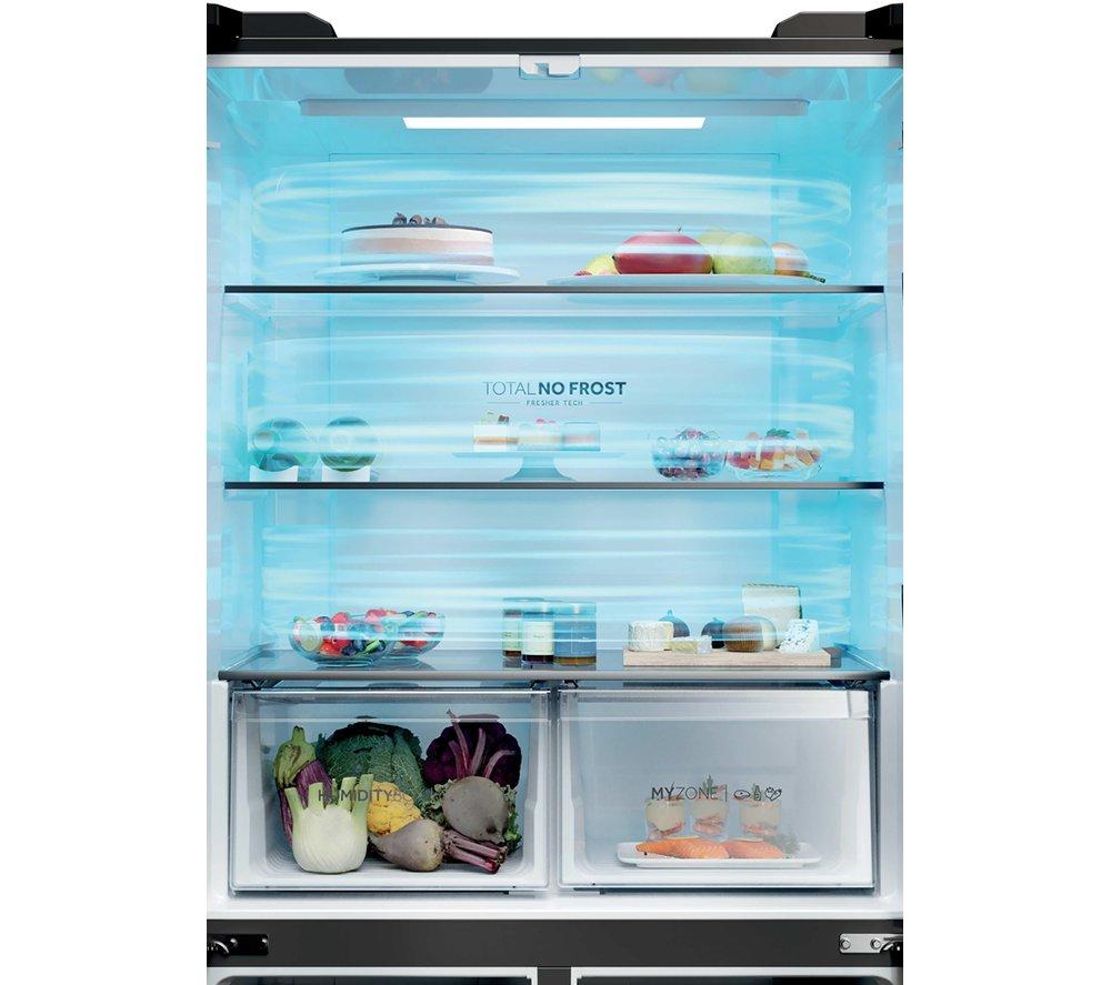 Frigorífico combi HAIER Cube Series 3 HCR39F19EWPT - Negro