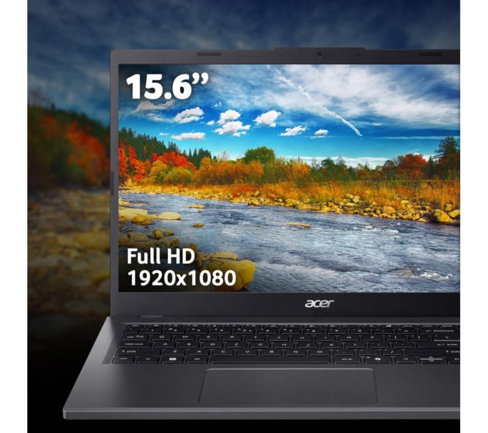Portátil ACER Aspire 15 de 15.6" - AMD Ryzen 5, SSD de 512 GB, gris