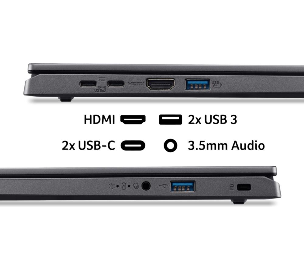 Portátil ACER Aspire 15 de 15.6" - AMD Ryzen 5, SSD de 512 GB, gris