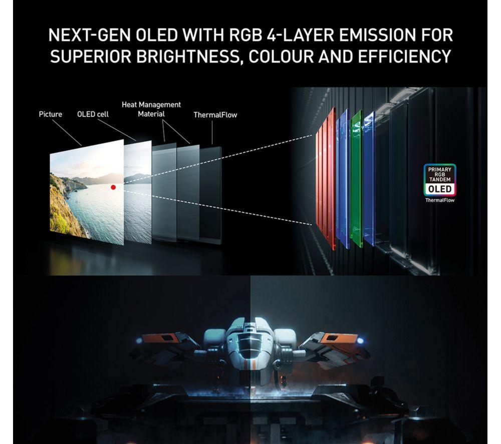 PANASONIC Z95B 55" OLED 4K HDR Smart Fire TV with Freely - TV-55Z95BEB