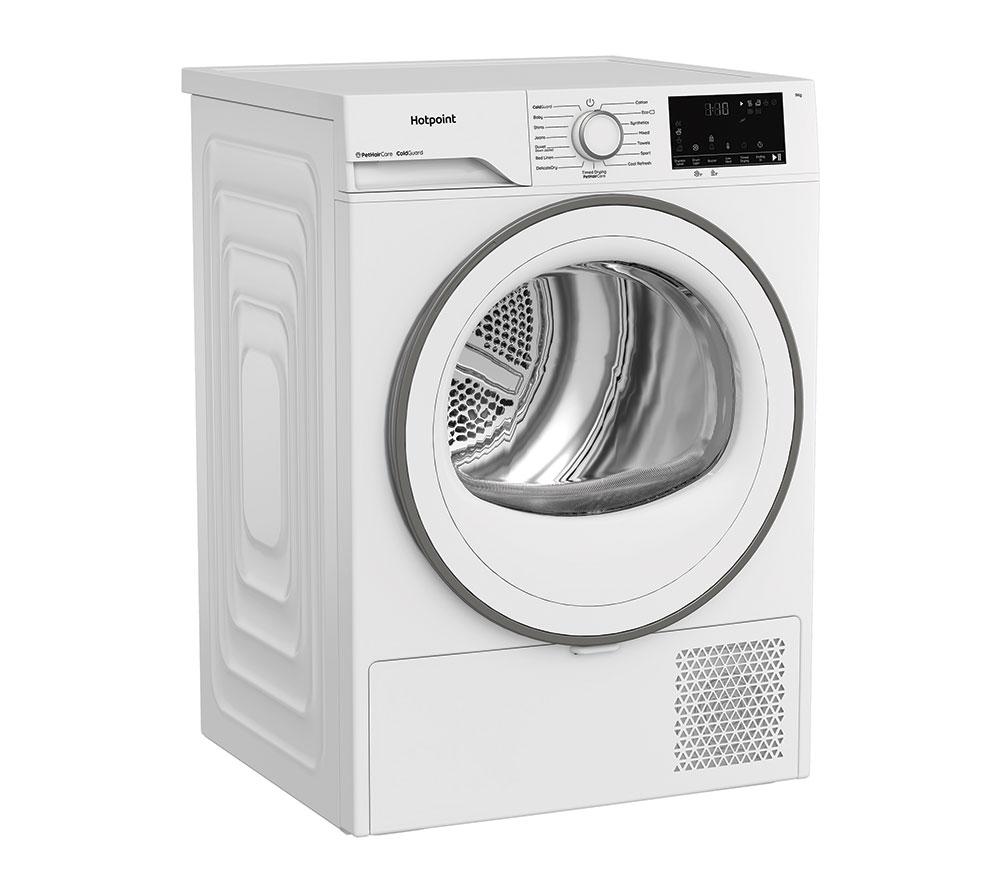 HOTPOINT PetHairCare C HD 93M WW UK 9 kg Heat Pump Tumble Dryer - White