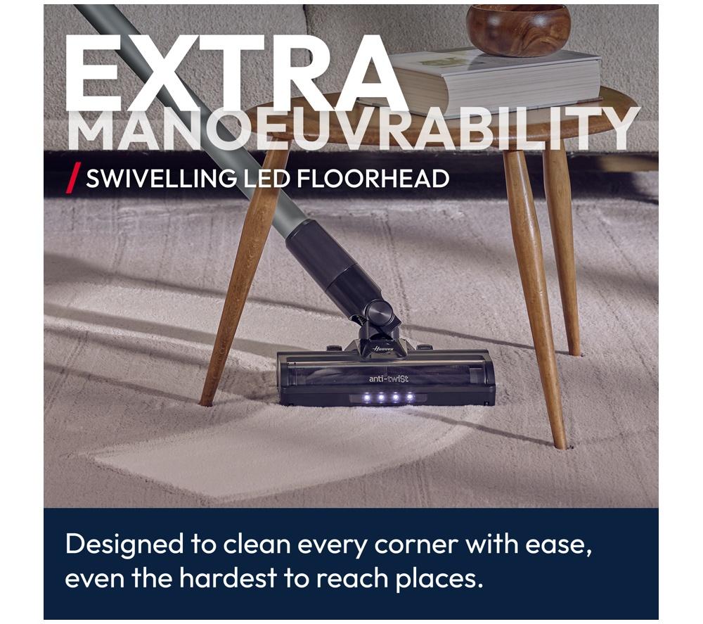 Aspiradora sin cable HOOVER HF4+ Power Move Home HF4P10H - Negro y gris